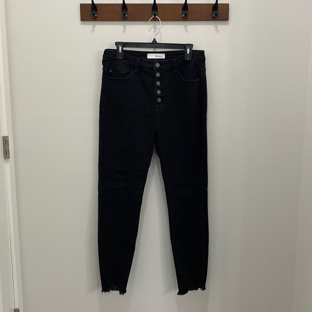 Kancan Fray Hem Jeans